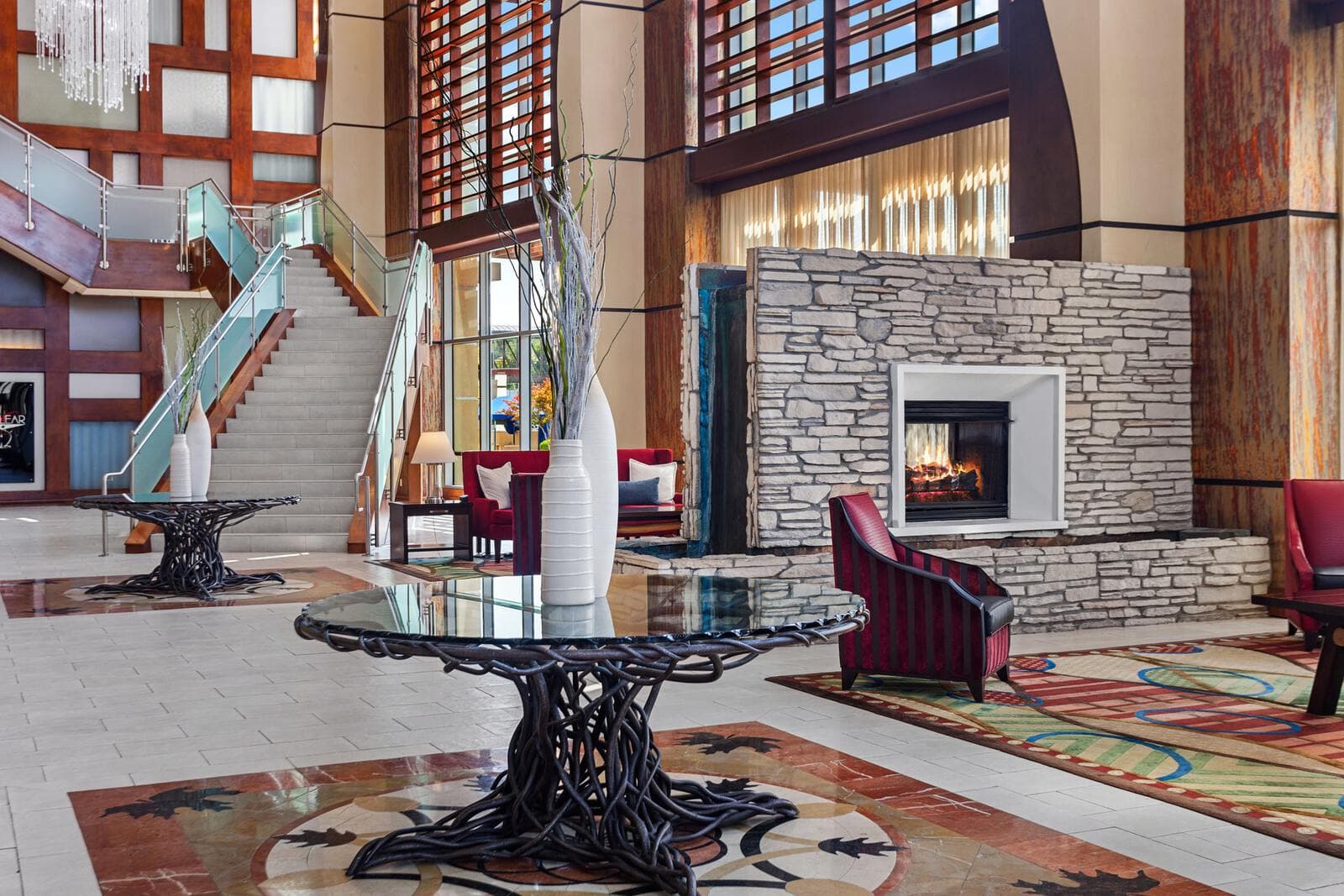 Bright living room in a Branson home, the kind of space virtual staging furnishes when it is empty